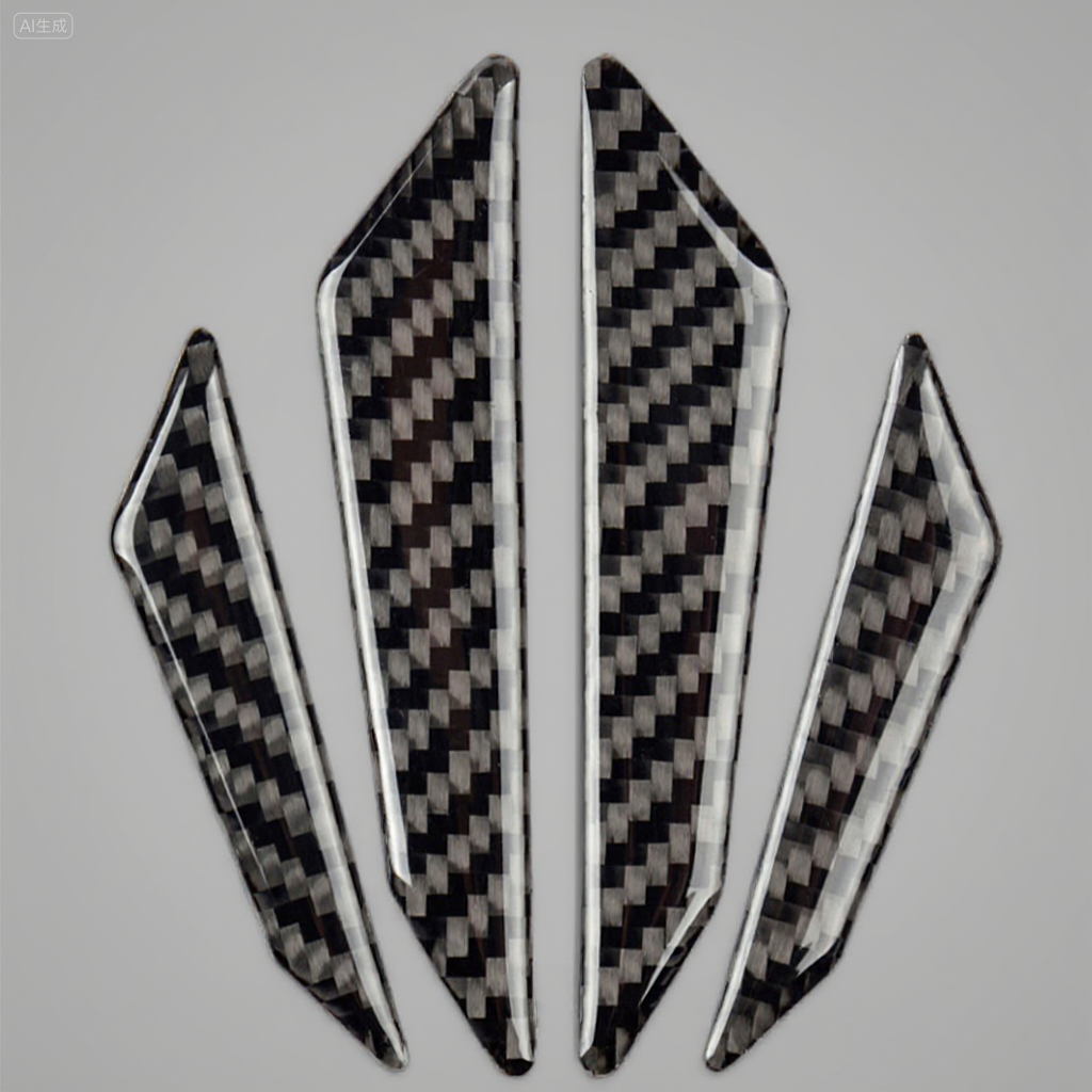 Yoroly Carbon-Texture Door Guard Set