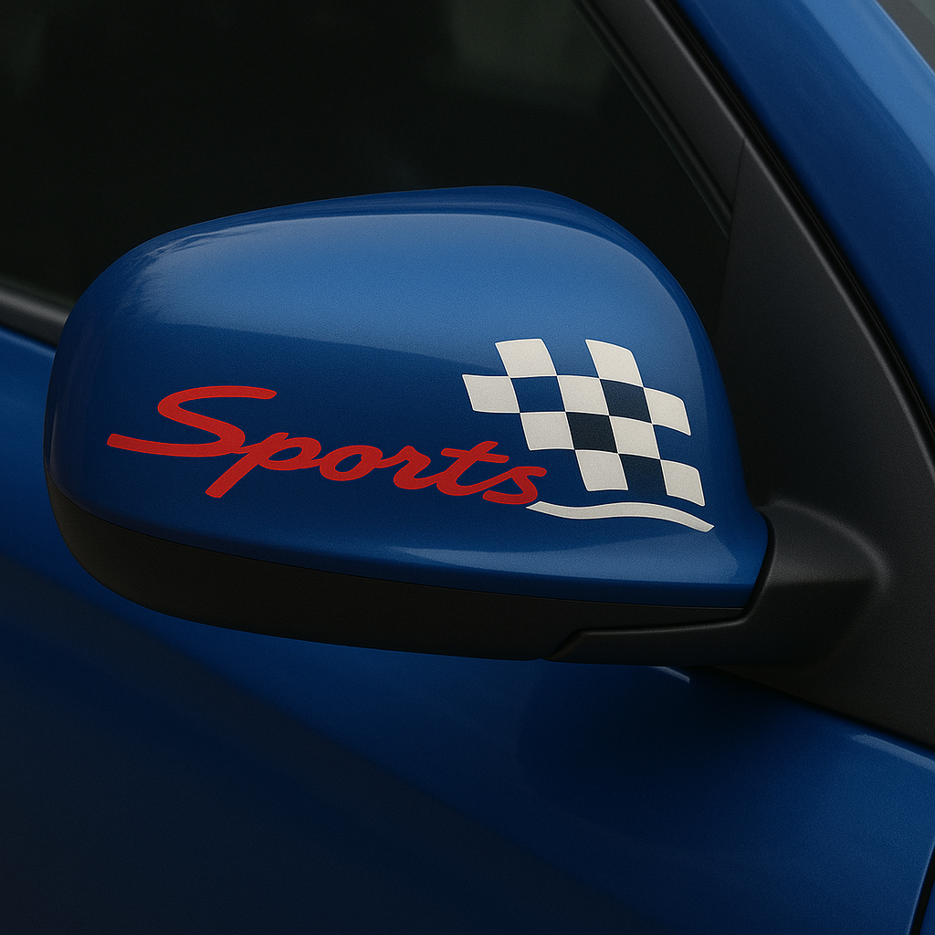 Yoroly Mirror Accent Decal Set